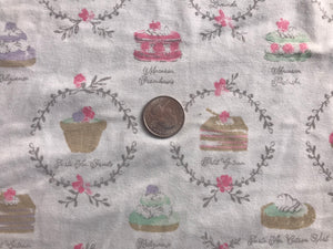 French Pastries Cotton Spandex