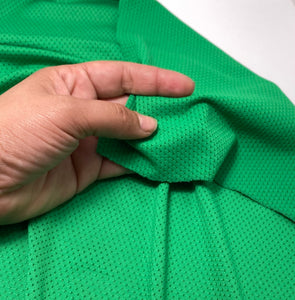 Kelly Green Performance Jersey Athletic Mesh
