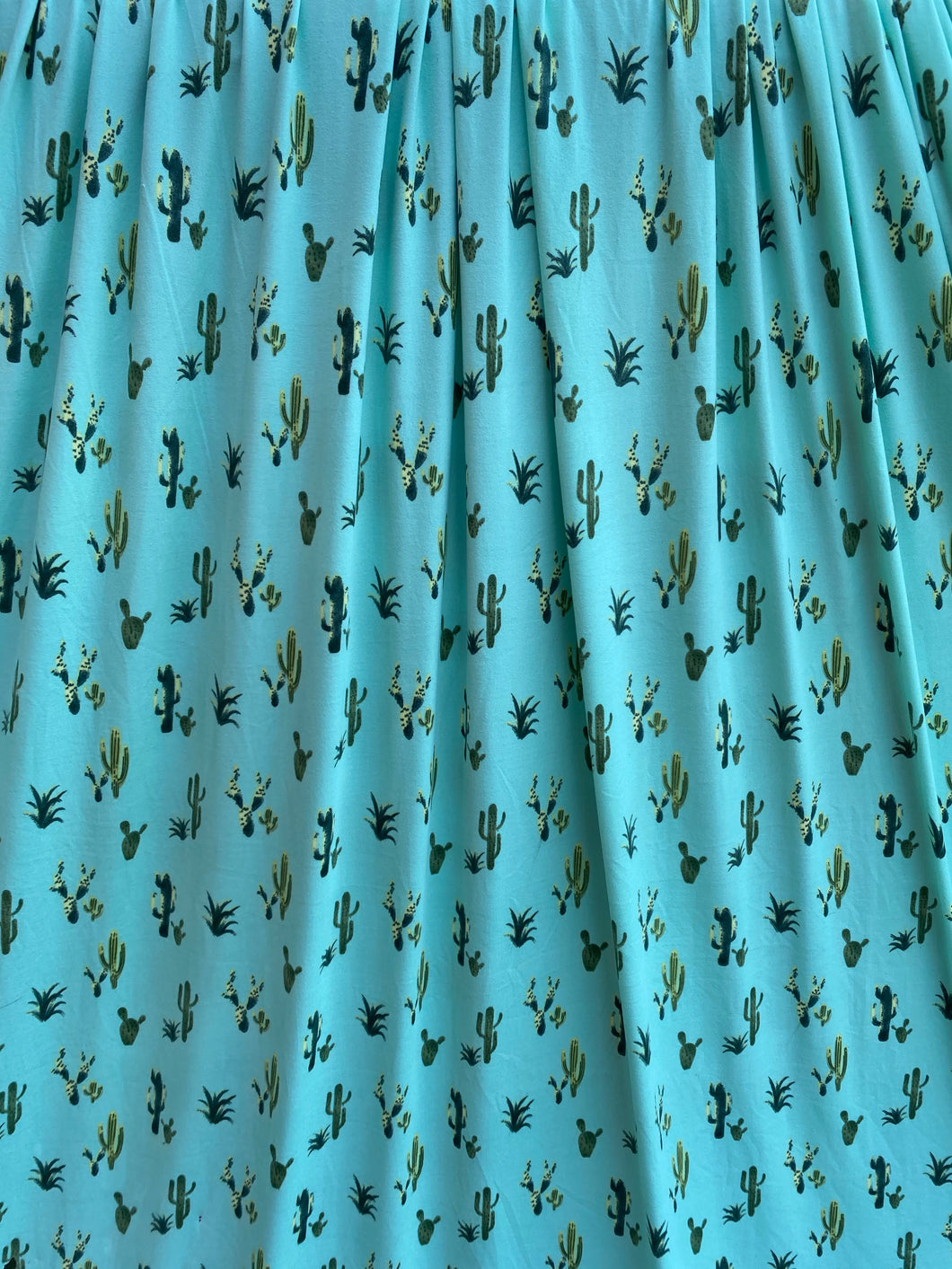 Prickly Pistachio Double Brushed Polyester Spandex CLOSEOUT