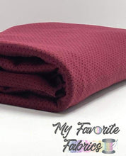 Load image into Gallery viewer, Burgundy Performance Jersey Athletic Mesh